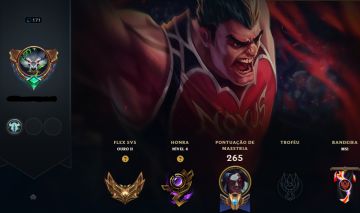 CONTA OURO II 118 SKINS 7 LENDARIAS 140 PERSONAGENS 47 CROMAS NVL 171