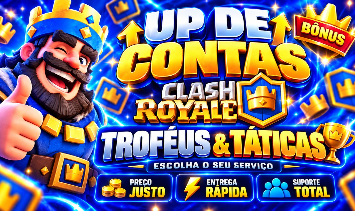 CLASH ROYALE | UP DE CONTAS | TROFÉUS & COMBINAÇÕES TÁTICAS