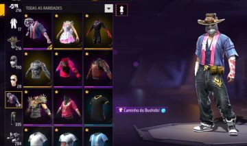 Conta de free fire muito rara!
