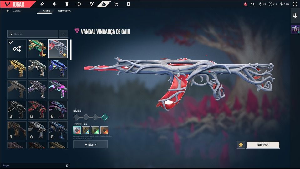 VALORANT | CONTA COM SKIN RARA!