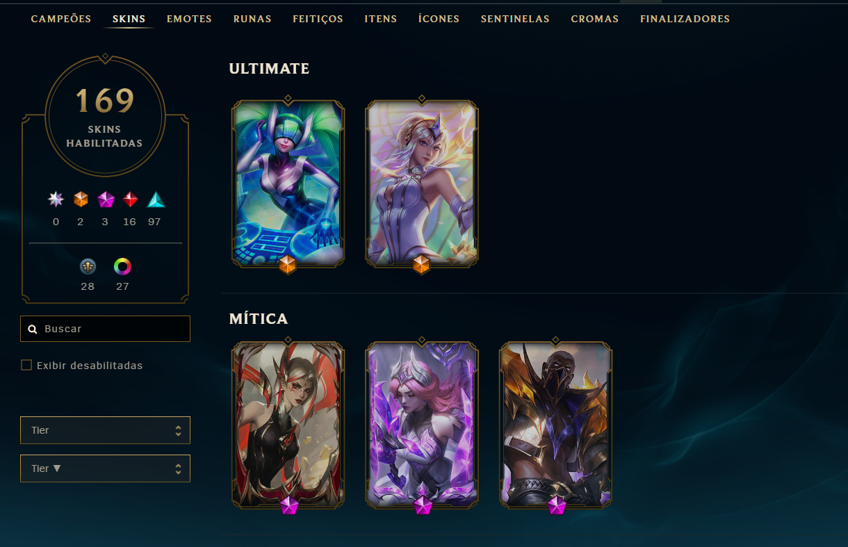 CONTA LOL CHIBI JINX SKINS LINDASSS