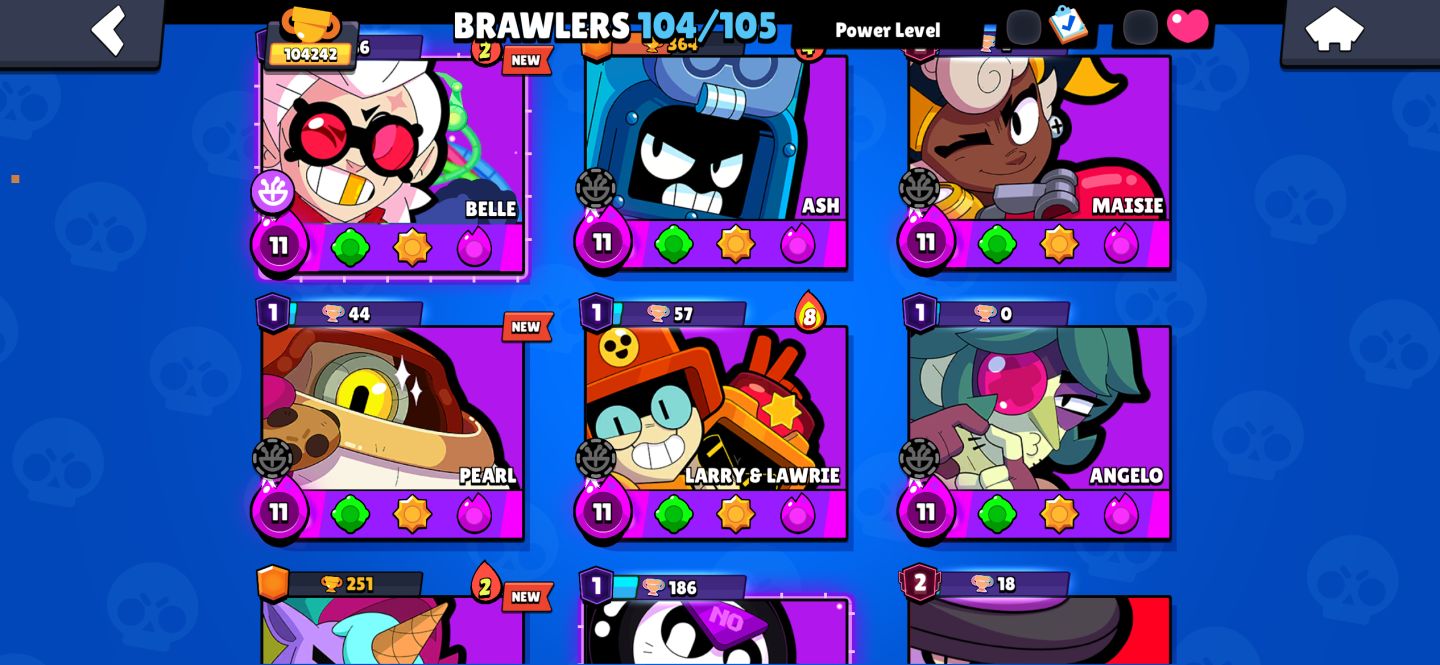 CONTA DE BRAWL STARS MUITO UPADA! (NEGOCIÁVEL)