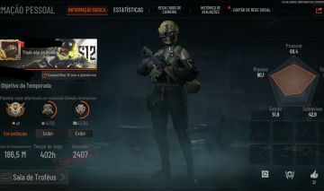 Conta Arena Breakout Mobile 186M Armazém, 157M Koen, Conta está no preço BOM