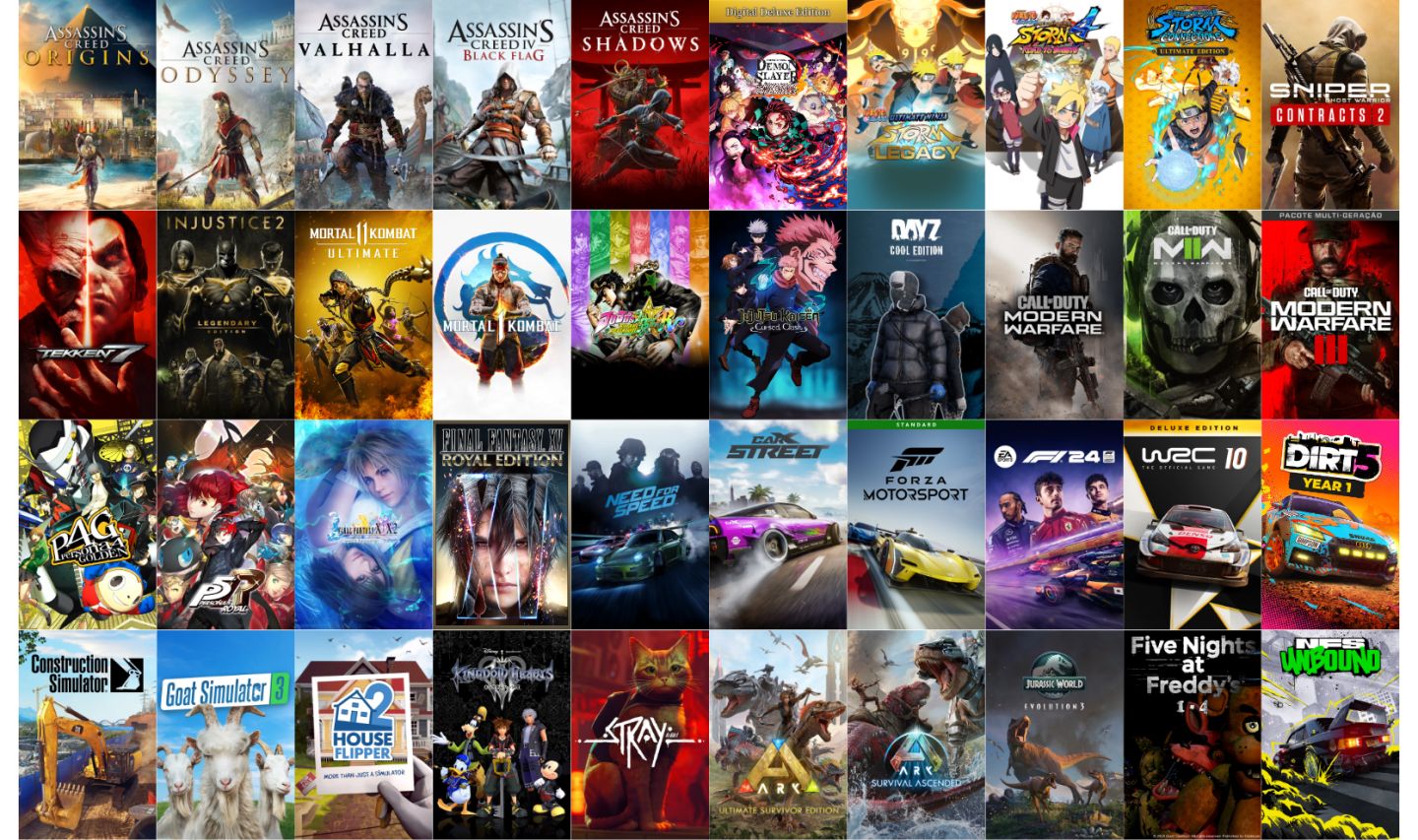 Contas Xbox Full Acesso - Jogos Xbox One / Series XS / 360 - Contas Privadas