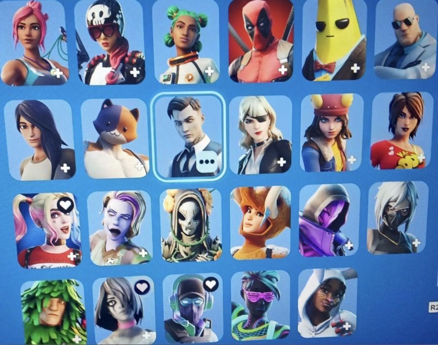 Conta do fortnite com skins raras