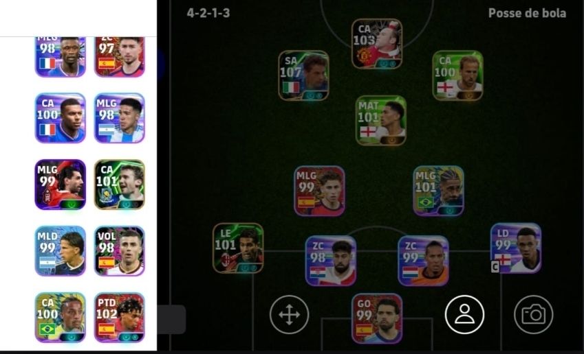 4 Contas de Efootball iniciantes com ÉPICOS