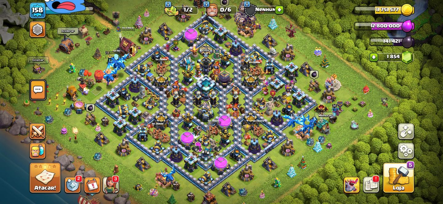 CONTA SUPERCELL EXTREMAMENTE RARA