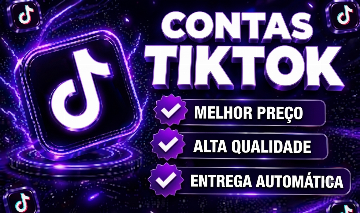 Conta TikTok A Melhor do Mercado!