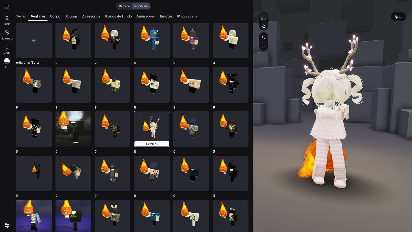 CONTA ROBLOX HEADLESS + KORBLOX + 70K GASTOS