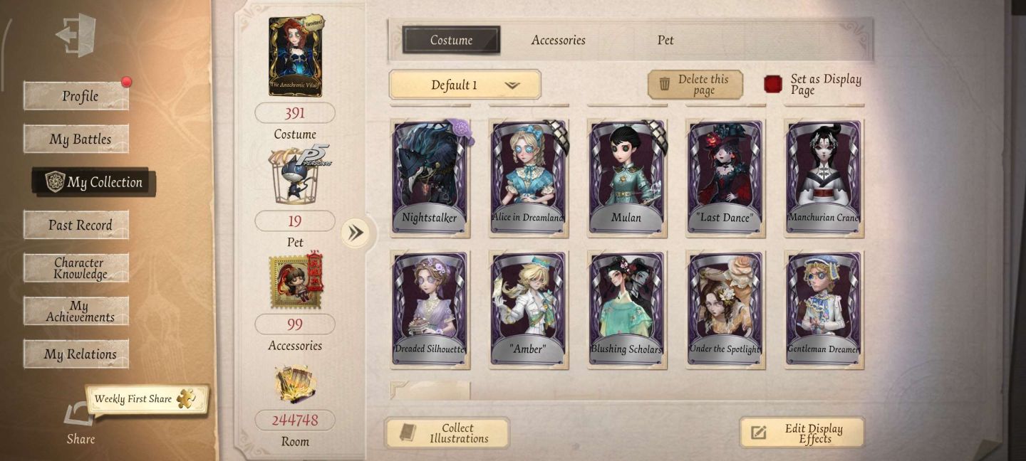 CONTA LINDA DE IDENTITYV A VENDA muitas skins raras