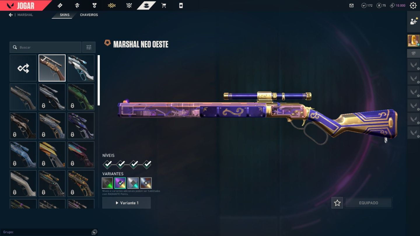 Conta valorant lvl 150