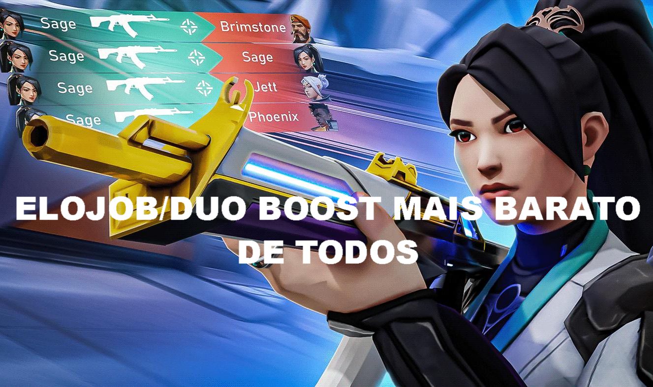 Elojob/duoboost mais barato do mercado de valorant