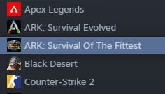 CONTA STEAM, RED DEAD 2, THE FOREST E ARC SURVIVAL EVOLVED COM DLC