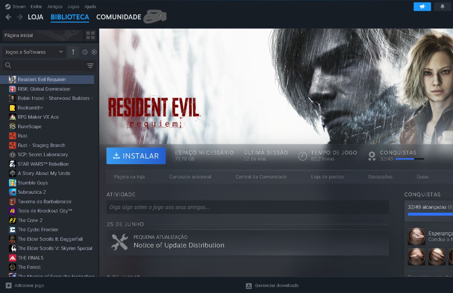 CONTA STEAM AAA | CYBERPUNK 2077 + WUKONG + GOD OF WAR + REQUÍEM + 007 + RDR2