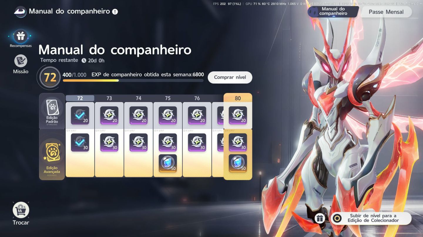 Aniimo 17 Prismanas perfeitos lvl 61 todos ambars coletados Promoção