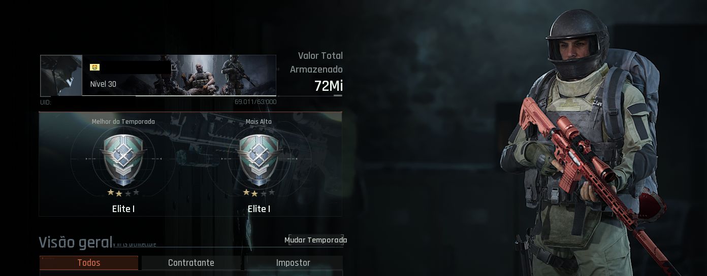 Arena Breakout: Infinite (Pc) | 72 Milhões Koens | Lvl 30