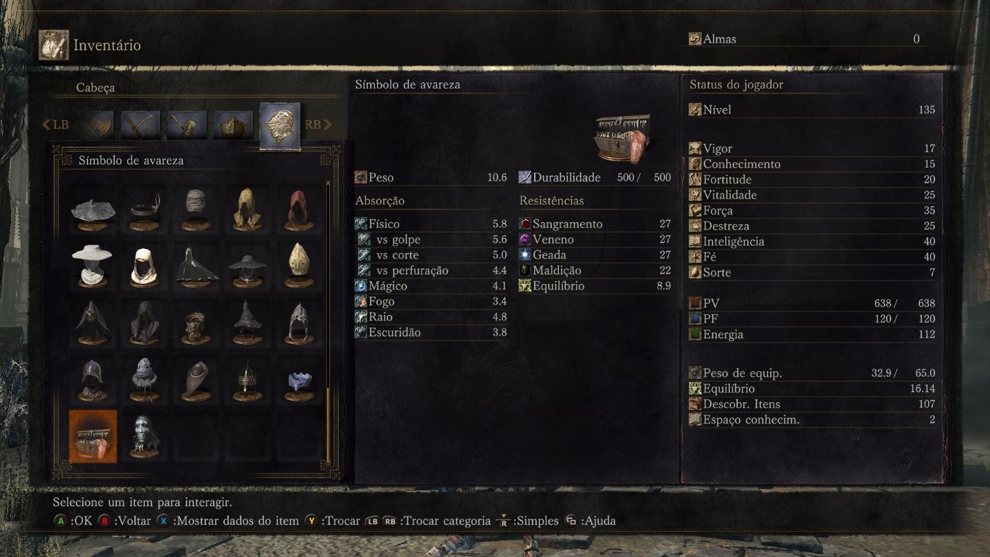 DARK SOULS 3 Todos os Itens PS4/5 e Steam