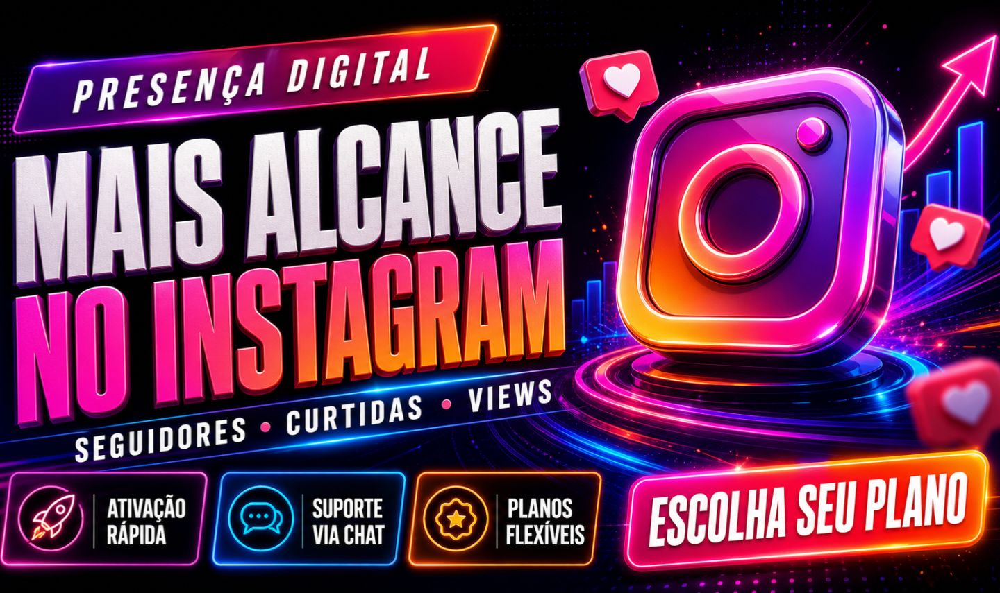 [OFERTA EM DESTAQUE] SEGUIDORES, CURTIDAS E VIEWS PARA INSTAGRAM