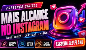 [OFERTA EM DESTAQUE] SEGUIDORES, CURTIDAS E VIEWS PARA INSTAGRAM