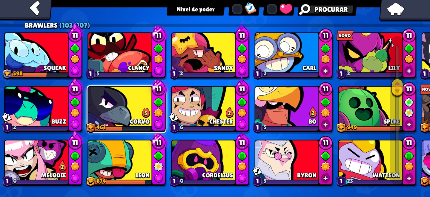 Conta Muito Apelona ! 53K de Troféu + 46 Nível Max com Hiper