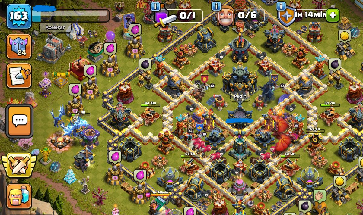 Conta clash of clans premium