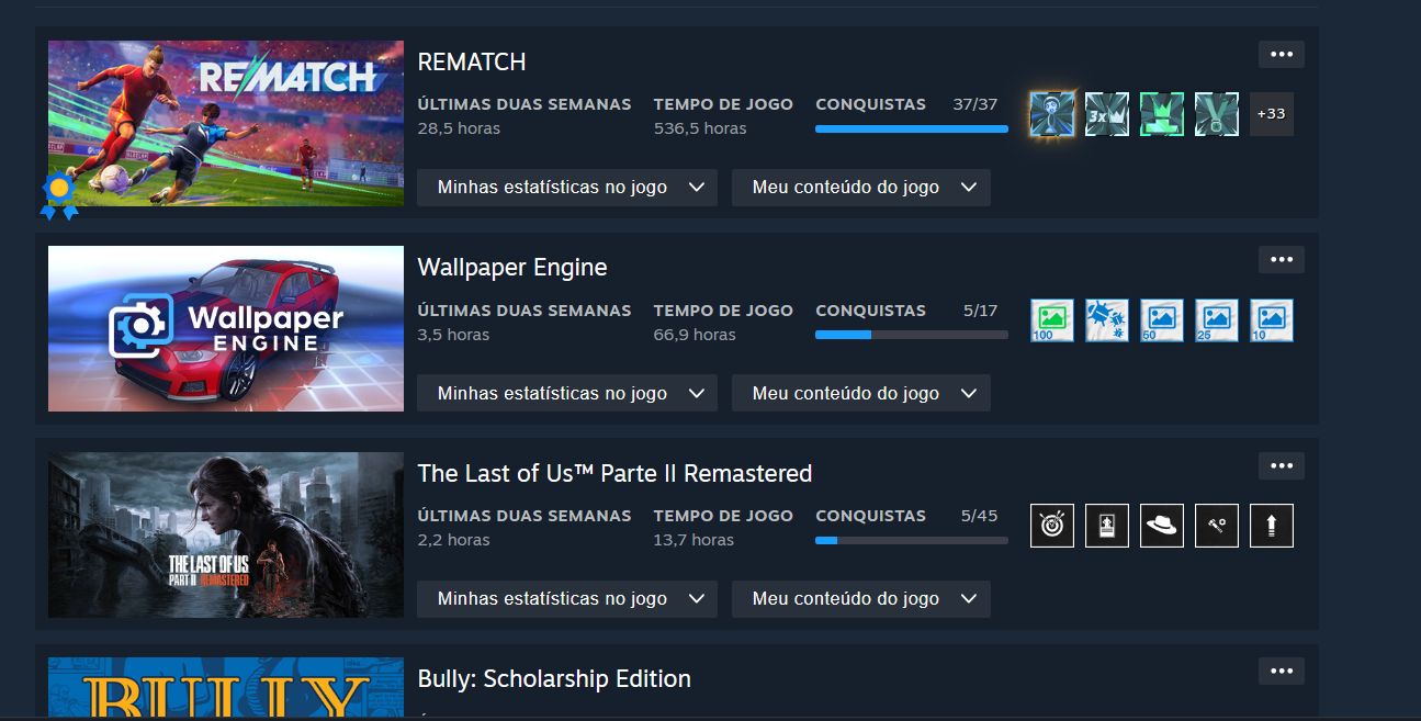 CONTA STEAM COM 52 JOGOS, TLOU2, R4, SILENT HILL F, GTA TRILOGY, ELDEN RING E +