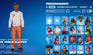 Conta fortnite top , Neymar , laracroft e mais