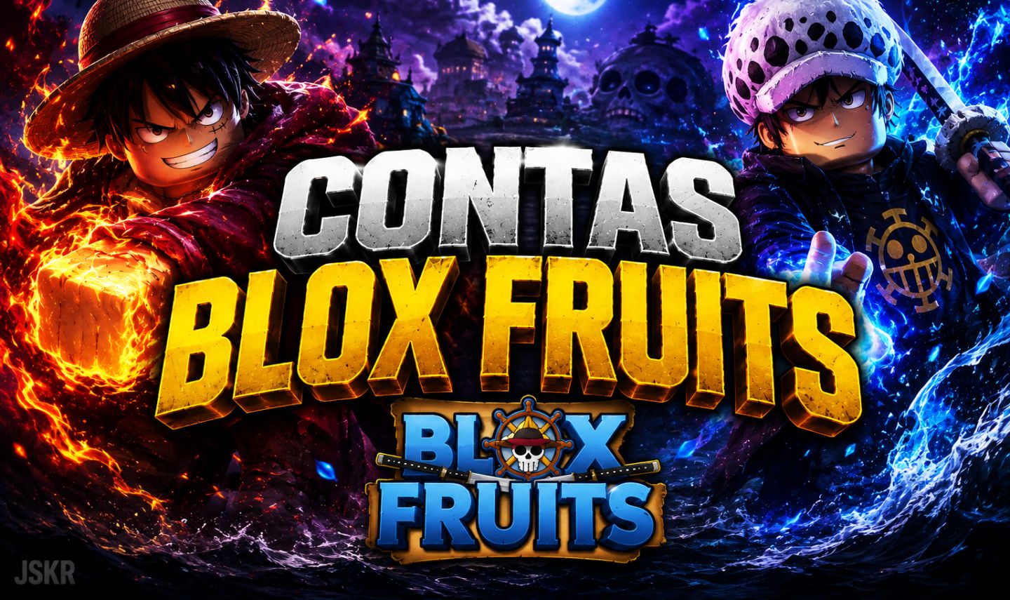CONTAS BLOX FRUITS | ENTREGA AUTOMÁTICA