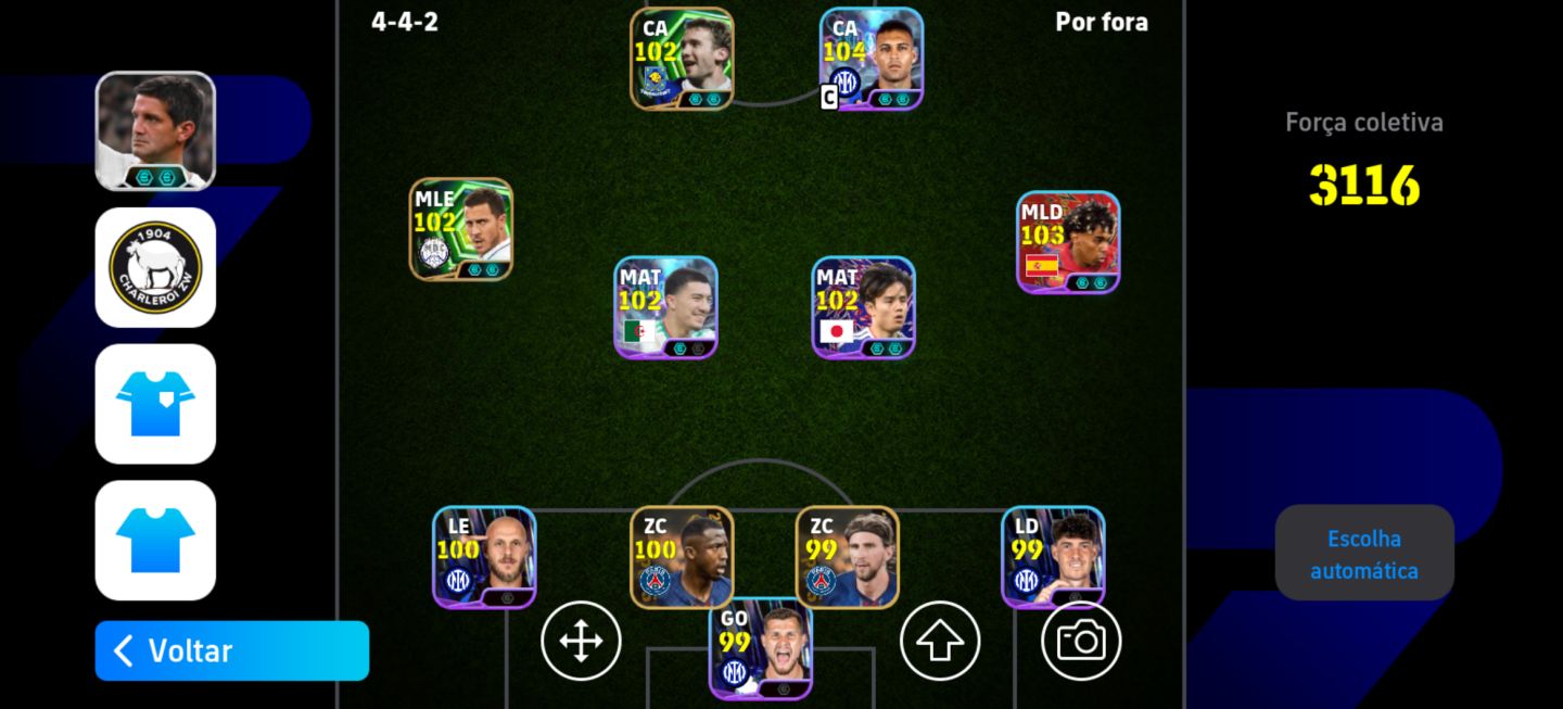 CONTAS PREMIUM eFootball Jogadores Lendários & Top Times yamal, 103 Shev
