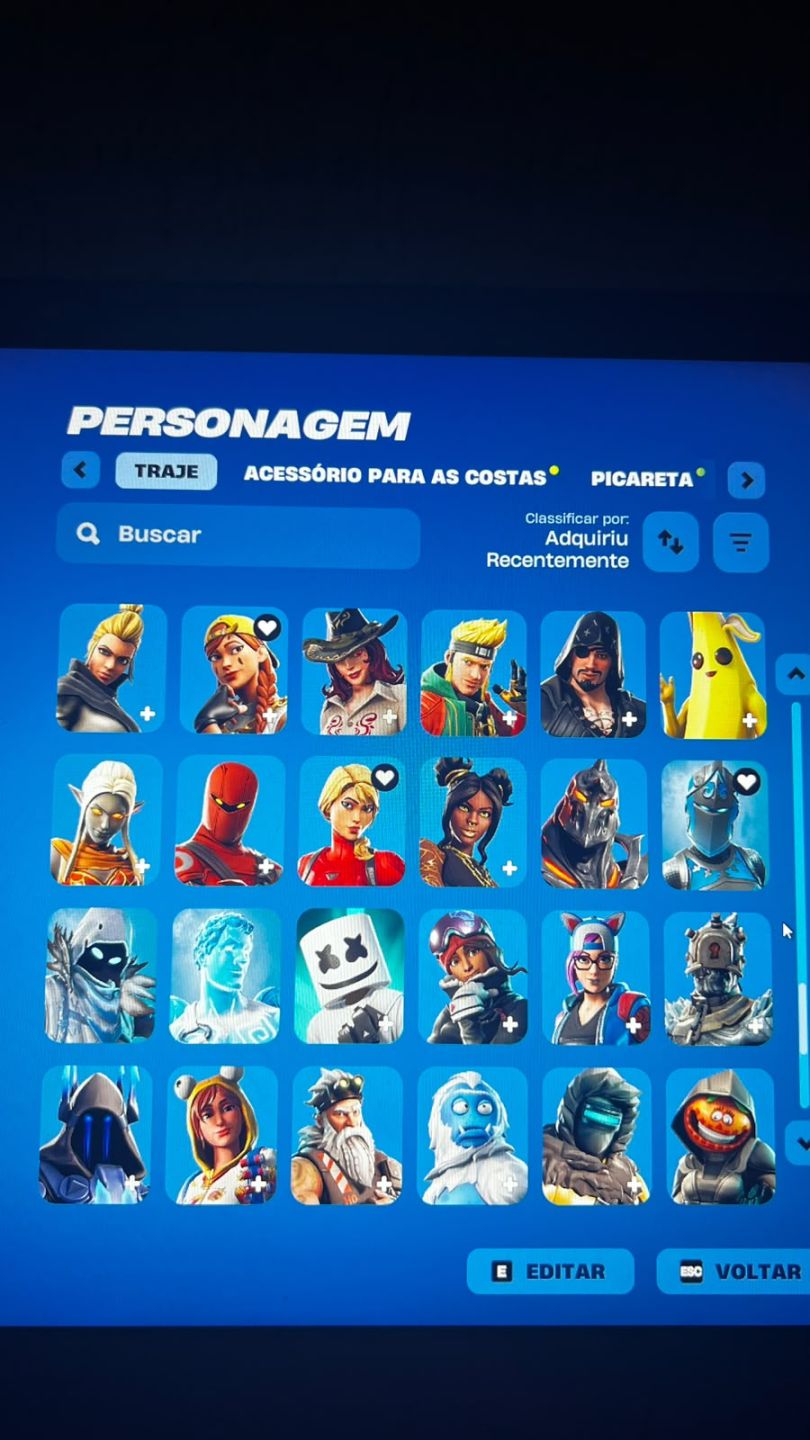 CONTA FORTNITE TRYHARD COM 126 INCLUINDO SALVE O MUNDO E ITENS DE LOJA