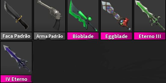 [MELHORES PREÇOS] GODLYS | CHROMAS | Murder Mystery 2 | MM2 (ROBLOX)