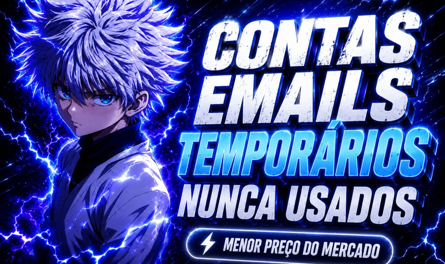 E-MAILS TEMPORÁRIOS VIRGENS | Domínio Privado | Nunca Usados