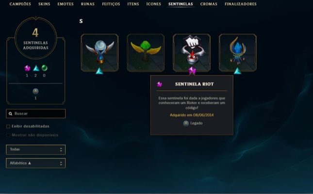 Conta com Rammus Rei - Sentinela riot e vários Ícones raros de 2012