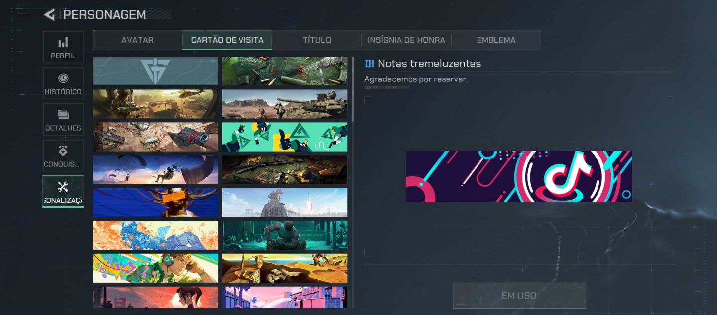 Conta Rara Delta Force Mobile Garena