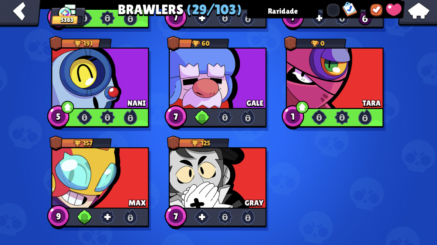 CONTA BRAWL STARS BOA PRA VOCE QUE NAO QR COMEÇAR DO ZERO