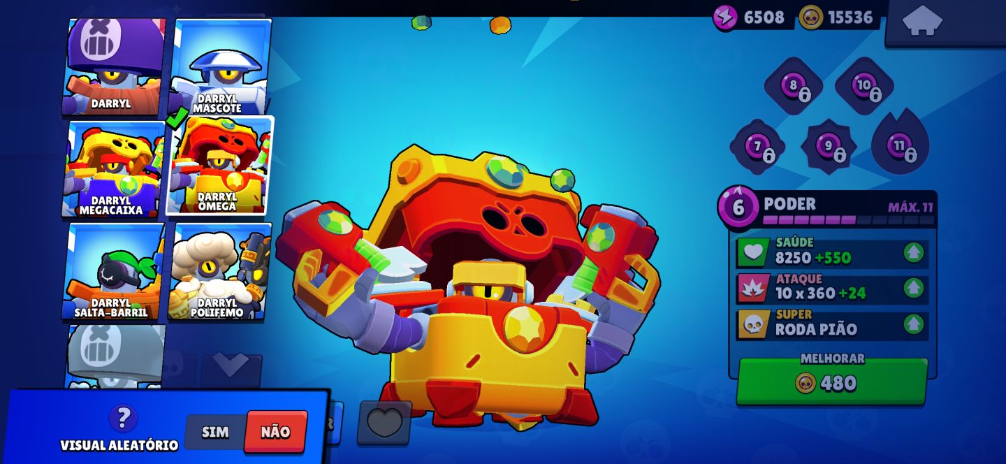 CONTA DE BRAWL 38k COM OS 4 PRIMEIRO PASS PLUS E SKINS OLD