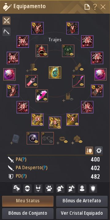 Conta black desert