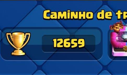 CONTA CLASH ROYALE 12500 TROFÉUS