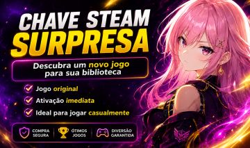 Steam Key aleatória [Melhor Preço]