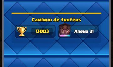 CONTA CLASH ROYALE 13K DE TROFEUS