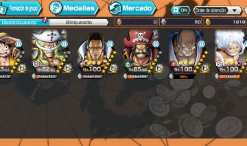 Conta foda de one piece bouty rush