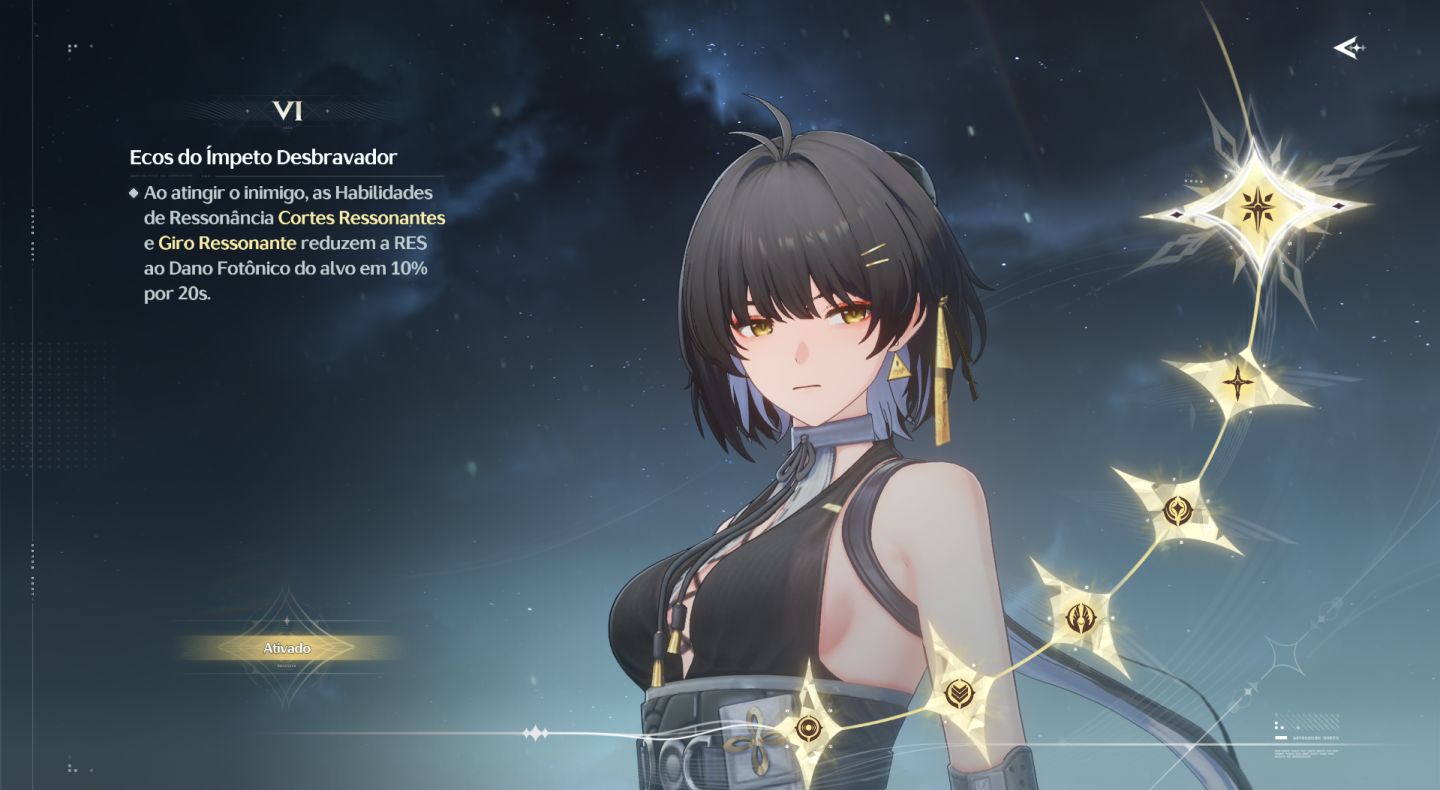 CONTA WUTHERING WAVES (NA) YANGYANG XUANLING S4 + ARMA ASSINATURA E MUITO MAIS!