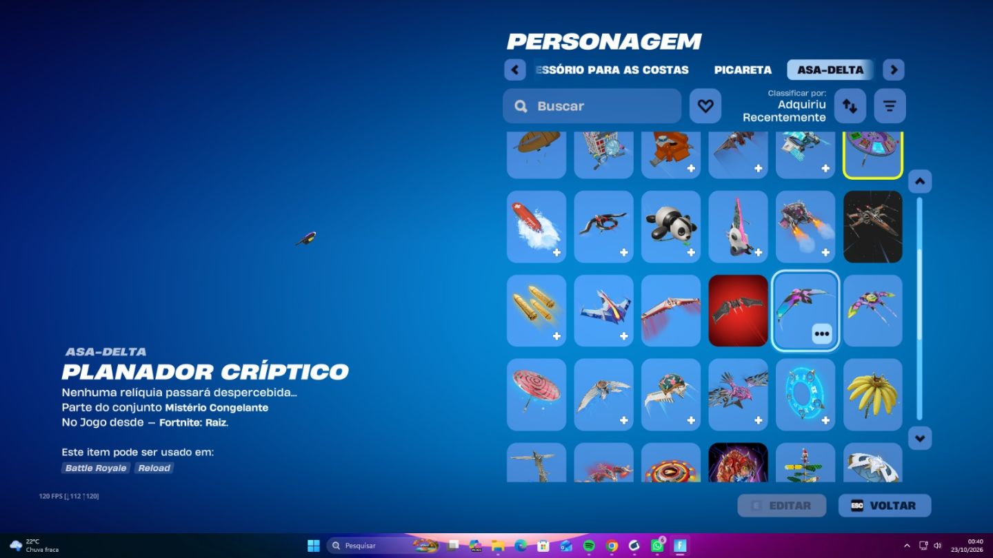 Conta de fortnite try hard