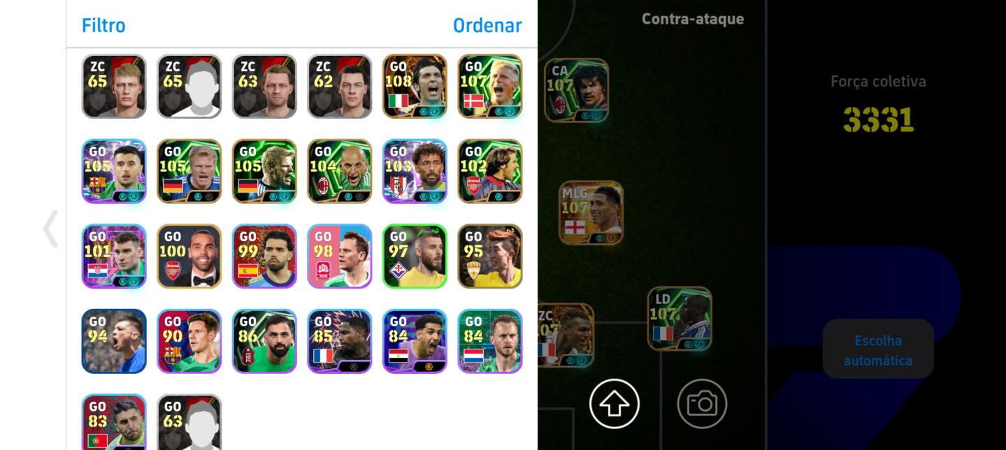Conta Efootball 7K moedas