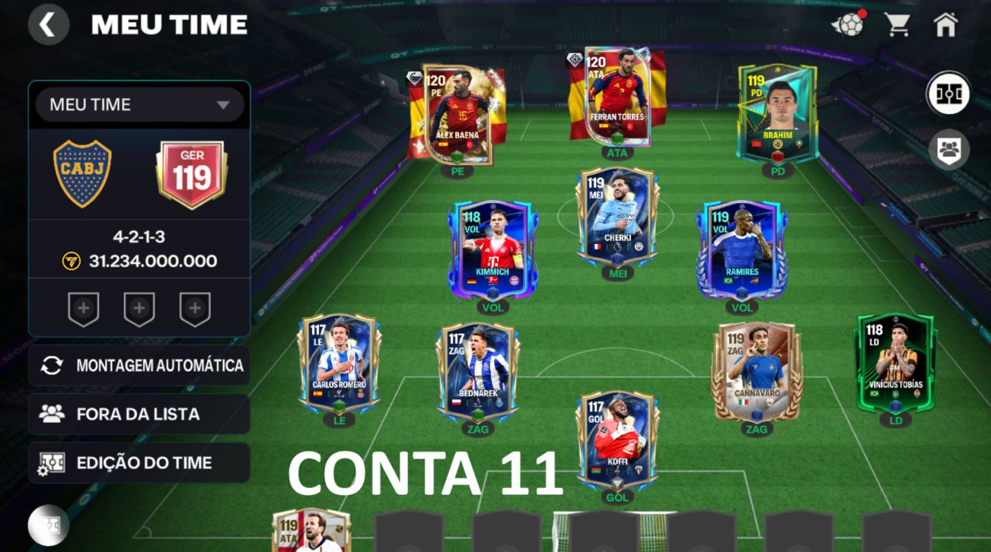 CONTAS DE EA FC BARATAS (FIFA MOBILE) - LOGIN CONTA EA