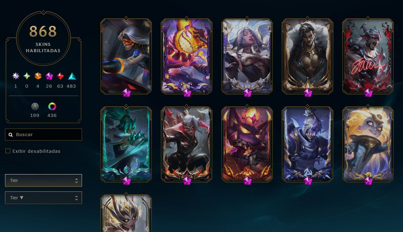 Conta Colecionador Ahri Imortalizada Autografada + PAX Sivir + 71k RP e gachas