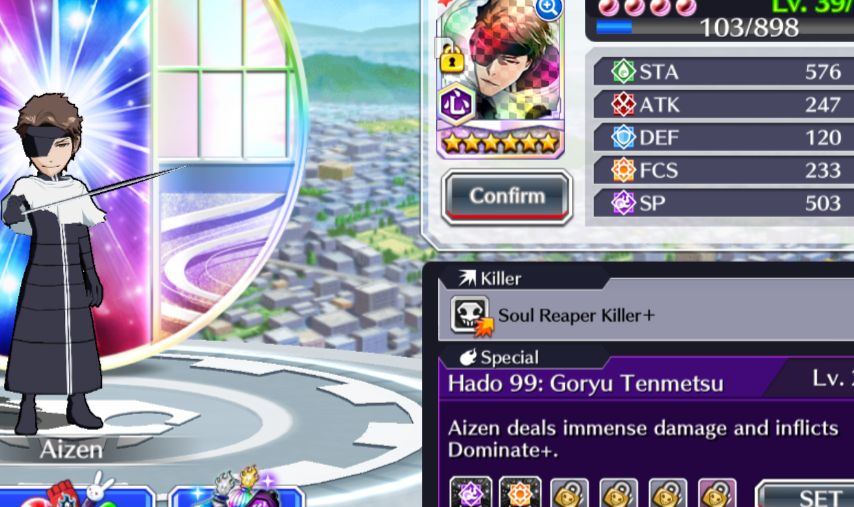 Aizen 2/5 + 3k de orbs
