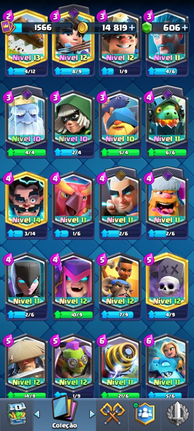 Conta Clash Royale 10478 Troféus ( Conta antiga com emblema de 9 anos )