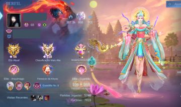 CONTA MOBILE LEGENDS PRA MAIN MID/SUPORTE