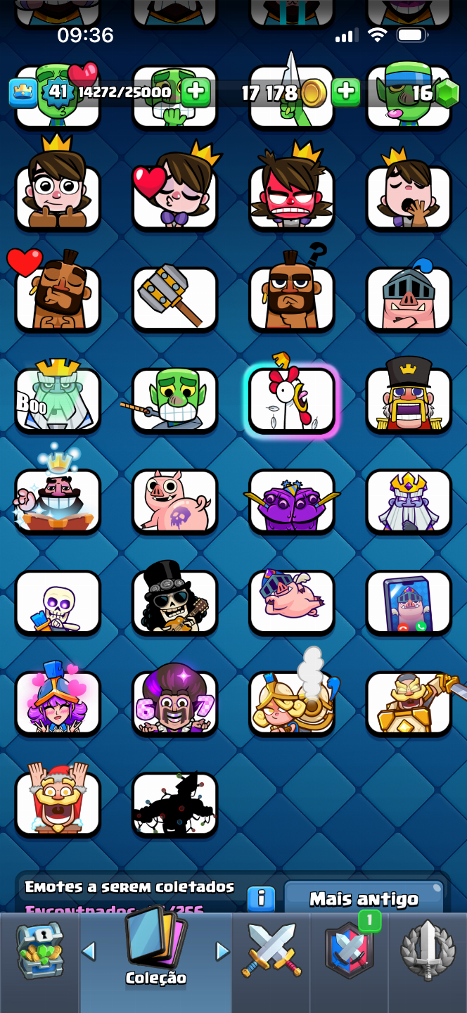 Conta clash Royale 8k de troféus